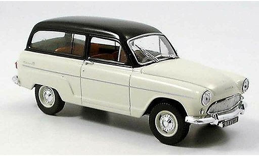 Simca P 60 Ranch 1/43 Norev beige black diecast model cars