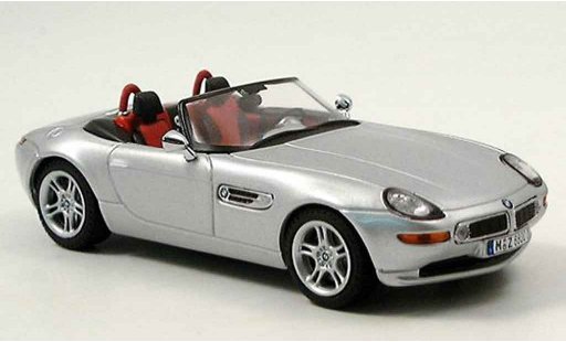 Bmw Z8 roadster 1/43 IXO grey metallisee 2001 diecast model cars