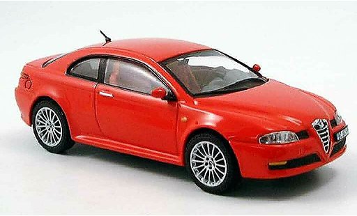 Alfa Romeo GT v6 3.2 1/43 IXO red 2004 diecast model cars