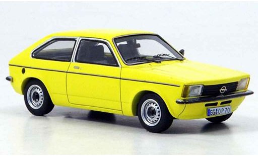 Opel Kadett C City 1/43 Neo yellow 1978 diecast model cars