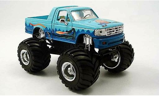 Ford F-150 Pickup 1/43 Yat Ming F 150 Monster Truck blue 1995 diecast model cars