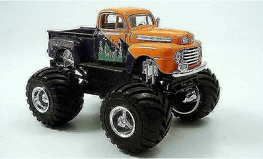 Ford F-100 Monster Truck 1/43 Yat Ming 00 orange 1948 diecast model cars