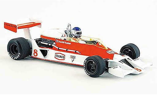 McLaren M26 Base 1/43 Minichamps Ford P.Tambay avec Motornachbildung 1978 diecast model cars