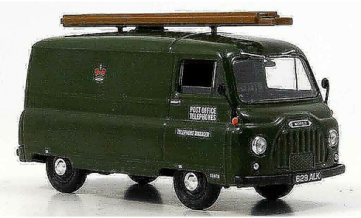 Morris J2 Van 1/43 Vanguards Post Office Telephones green diecast model cars