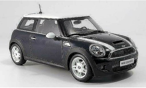 Mini Cooper S 1/18 Kyosho new black avec white bandes diecast model cars