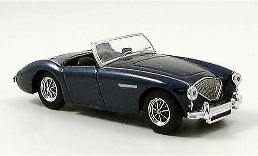 Austin Healey 100 /6 od bn6 1/43 Del Prado Convertible blue diecast model cars