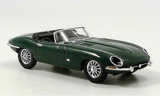 Jaguar E-Type Base 1/43 Del Prado green diecast model cars
