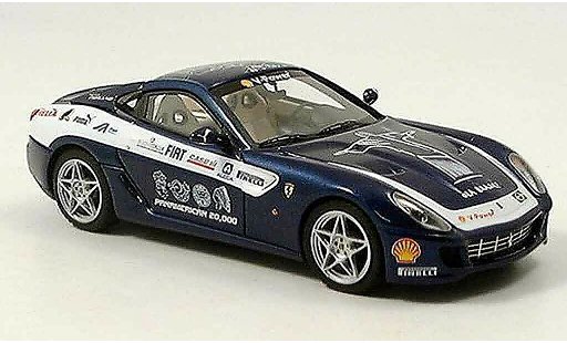 Ferrari 599 GTB 1/43 Look Smart fiorano panamericana blue diecast model cars