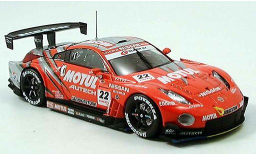Nissan 350Z JGTC 1/43 Ebbro JGTC Super GT 500 Motul No.22 2006 diecast model cars