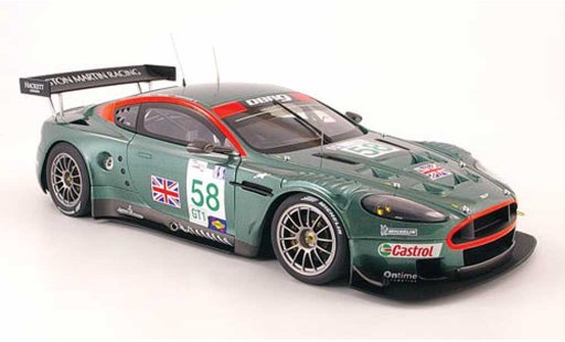 Aston Martin DBR9 gt1 1/18 Autoart no.58 sebring 2005 diecast model cars