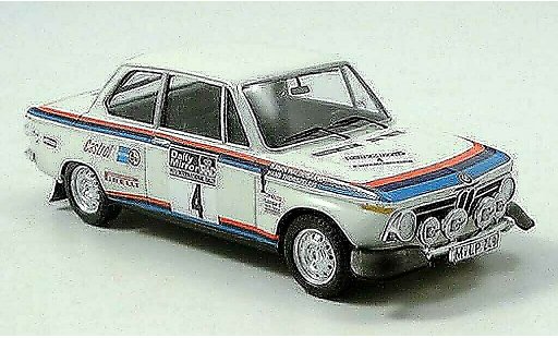 Bmw 2002 tii 1/43 Trofeu Works Team Rally RAC 1973 Waldegard/Thorzelius diecast model cars