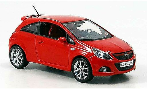 Opel Corsa Sport 1/43 Norev red 2006 diecast model cars