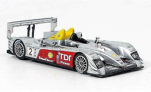 Audi R10 course 1/43 Spark 2006 No.2 winner 12h Sebring 2006 diecast model cars