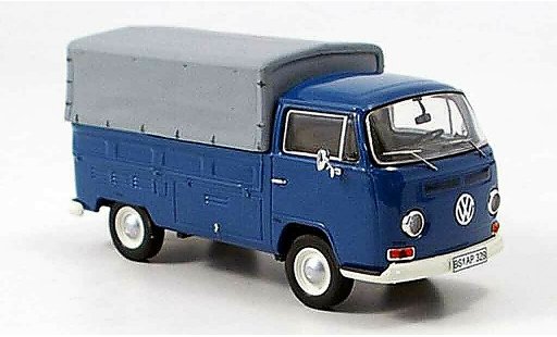 Volkswagen Combi A 1/43 Premium Cls t2a flatbed avec plane blue diecast model cars