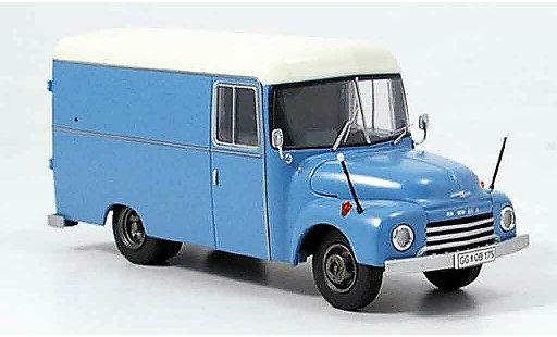 Opel Blitz Type A 1/43 Premium Cls 175 vanwagen blue beige diecast model cars