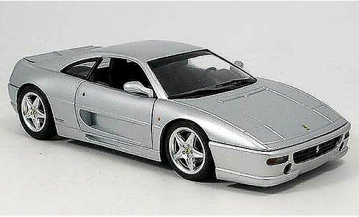 Ferrari F355 Berlinetta 1/18 Hot Wheels Saloon gtb grey diecast model cars