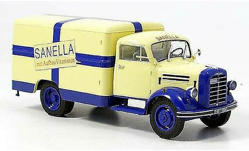 Borgward B 2500 fourgon 1/43 Schuco Sanella Van diecast model cars