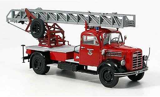 Borgward B 2500 pompiers 1/43 Schuco pompier Stadt Mayen Drehleiter diecast model cars