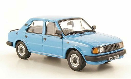 Skoda 120 Base 1/43 Abrex L blue 1986 diecast model cars