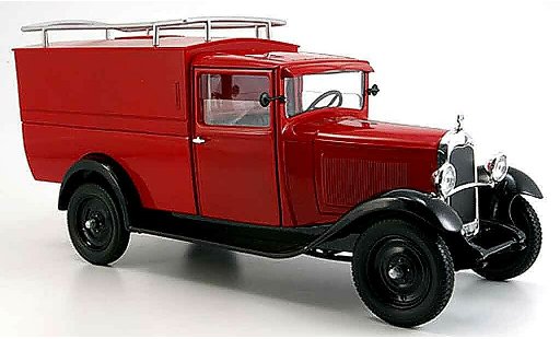 Citroen C4 1930 1/18 Solido vanwagen diecast model cars