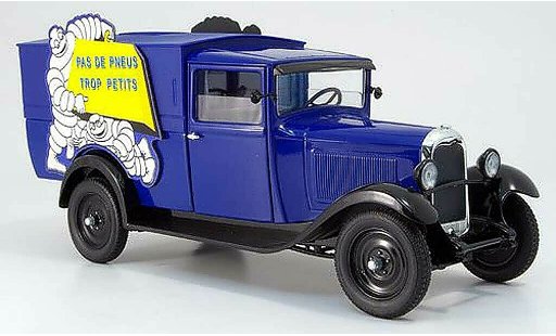 Citroen C4 1930 1/18 Solido lieferwagen michelin diecast model cars