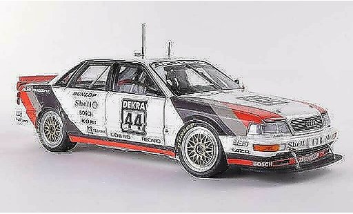 Audi V8 dtm 1/18 Minichamps Quattro No.44 Team AZR F.Jelinski -Saison 1991 diecast model cars