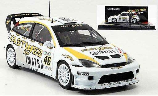 Ford Focus RS WRC 1/43 Minichamps V.Rossi winner Monza Show 2006 diecast model cars