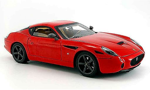 Ferrari 575 GTZ 1/18 Hot Wheels Elite zagato red serie super elite diecast model cars