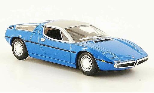 Maserati Bora Base 1/43 Minichamps blue 1972 diecast model cars