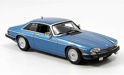 Jaguar XJS 1980 1/43 Minichamps coupe blue diecast model cars