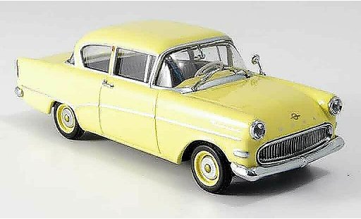 Opel Rekord P1 1/43 Minichamps yellow 1958 diecast model cars