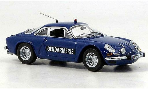 Alpine A110 rallye 1/43 Minichamps Gendarmerie Police (F) 1971 diecast model cars