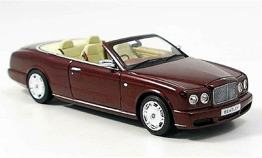Bentley Azure cabriolet 1/43 Minichamps Convertible red 2005 diecast model cars