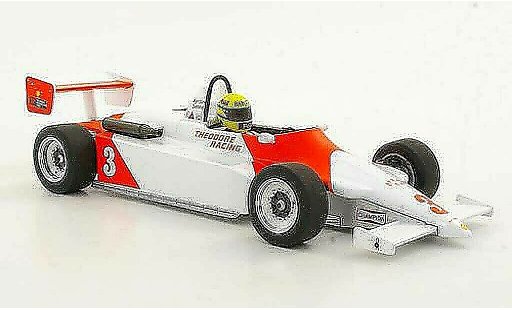 Toyota F1 Ralt RT3 1/18 Minichamps No.3 Theodore Racing A.Senna GP Macau 1983 diecast model cars