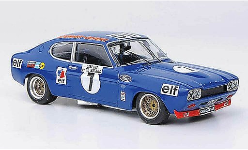 Ford Capri RS 2600 1/43 Trofeu MKI No.7 J.Stewart / F.Cevert 6h Paul Ricard 1972 diecast model cars