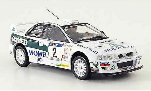 Subaru Impreza WRC 1/43 IXO no.2 lopes rallye portugal 2002 diecast model cars