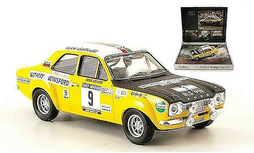 Ford Escort MK1 1/43 Trofeu Sclater British Rally Champ 1971 diecast model cars