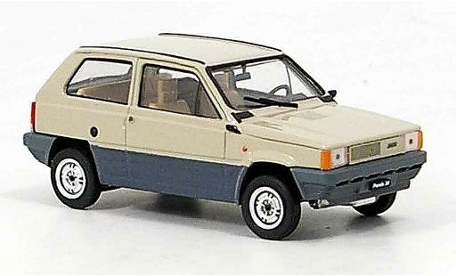 Fiat Panda 30 1/43 Brumm beige 1980 diecast model cars