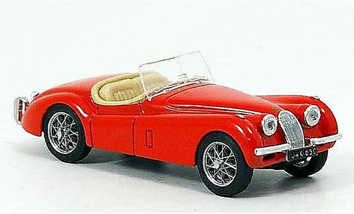 Jaguar XK 120 1/43 Brumm spider red open 1948 diecast model cars