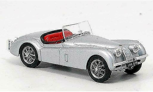 Jaguar XK 120 1/43 Brumm spider grey metallisee open 1948 diecast model cars