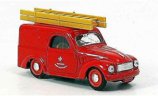 Fiat 500 C 1/43 Brumm Lieferwagen pompier Italien 1949 diecast model cars