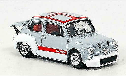 Fiat Abarth 1000 Berlina Corsa 1/43 Brumm Gruppe 2 grey red 1970 diecast model cars