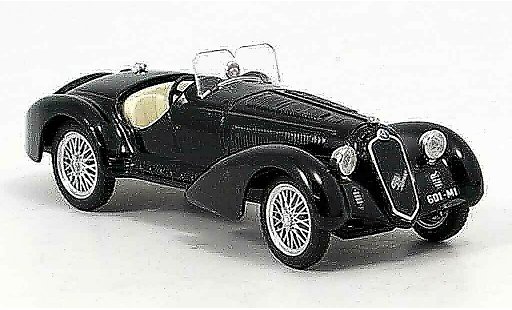 Alfa Romeo 8C 2900 b mm roadster 1/43 Brumm black 1938 diecast model cars