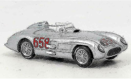 Mercedes 300 Base 1/43 Brumm No.658 Fangio Mille Migpurple 1955 diecast model cars
