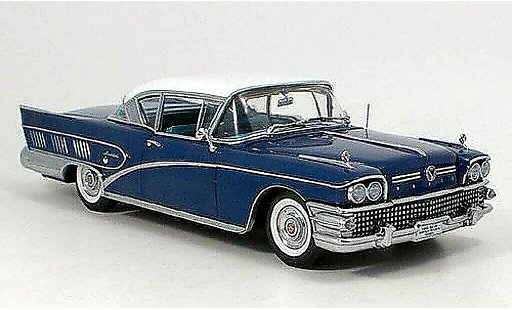 Buick Limited Coupe 1/18 Sun Star riviera blue 1958 diecast model cars