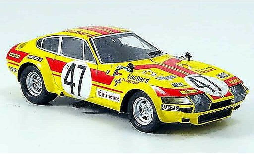 Ferrari 365 GTB/4 1/43 Red Line no.47 le mans 1975 diecast model cars