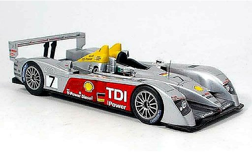 Audi R10 course 1/18 Spark 2006 dritter le mans diecast model cars