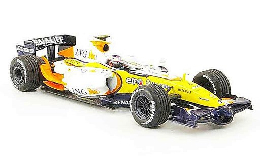 Renault F1 2007 1/43 Minichamps ing f1 team r27 kovalainen diecast model cars