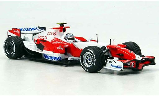 Toyota F1 TF107 1/43 Minichamps tf 107 panasonic trulli 2007 diecast model cars