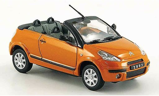 Citroen C3 Pluriel 1/43 Eagle orange 2003 diecast model cars